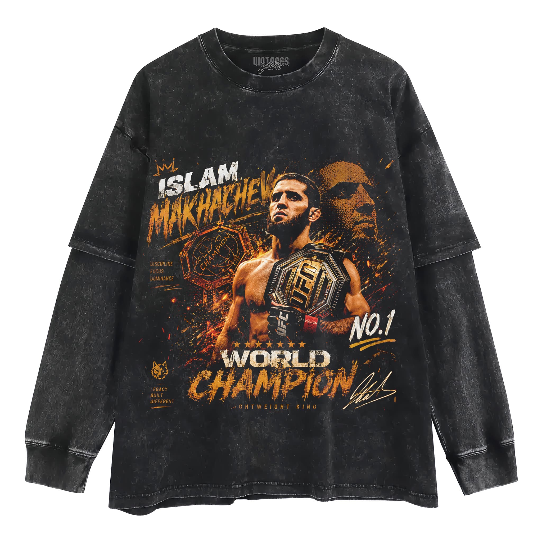ISLAM MAKHACHEV P4P NO.1 V2 TANK TOP & TEE & LONG SLEEVE & LAYERED LS & HOODIE