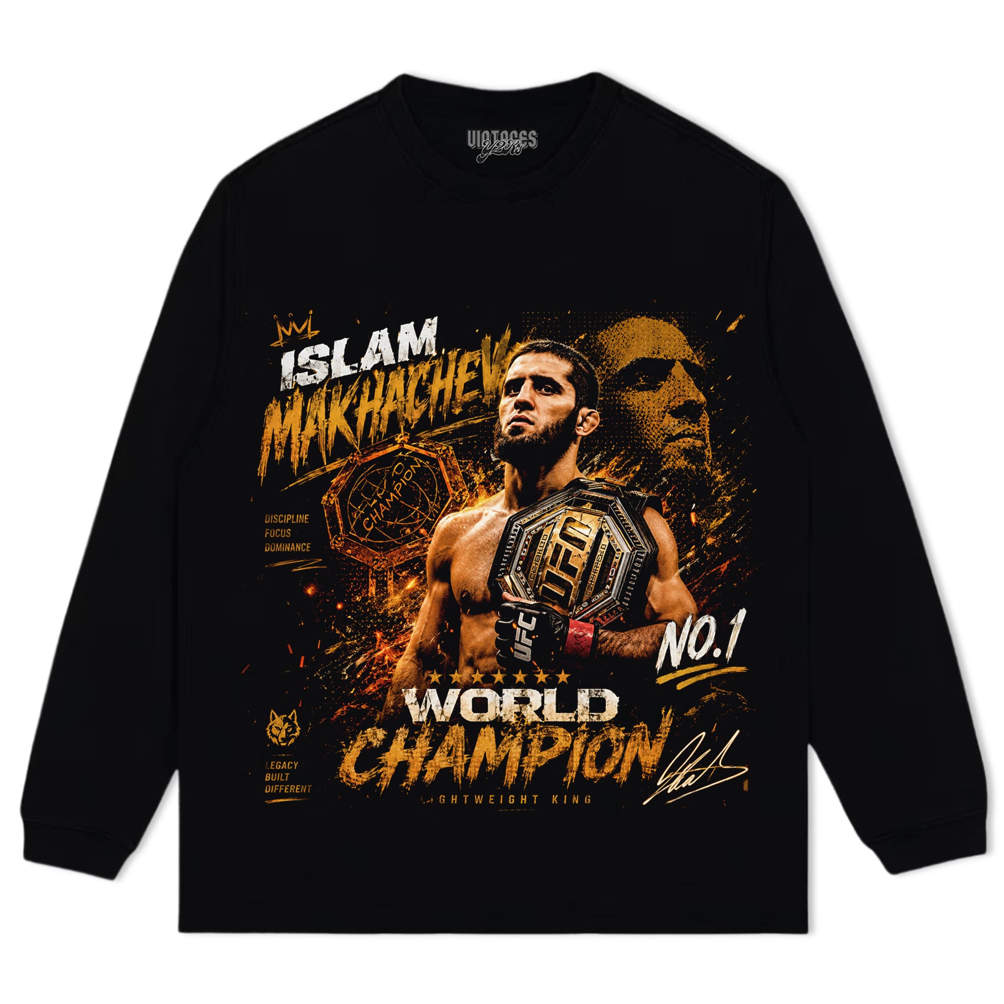 ISLAM MAKHACHEV P4P NO.1 V2 TANK TOP & TEE & LONG SLEEVE & LAYERED LS & HOODIE
