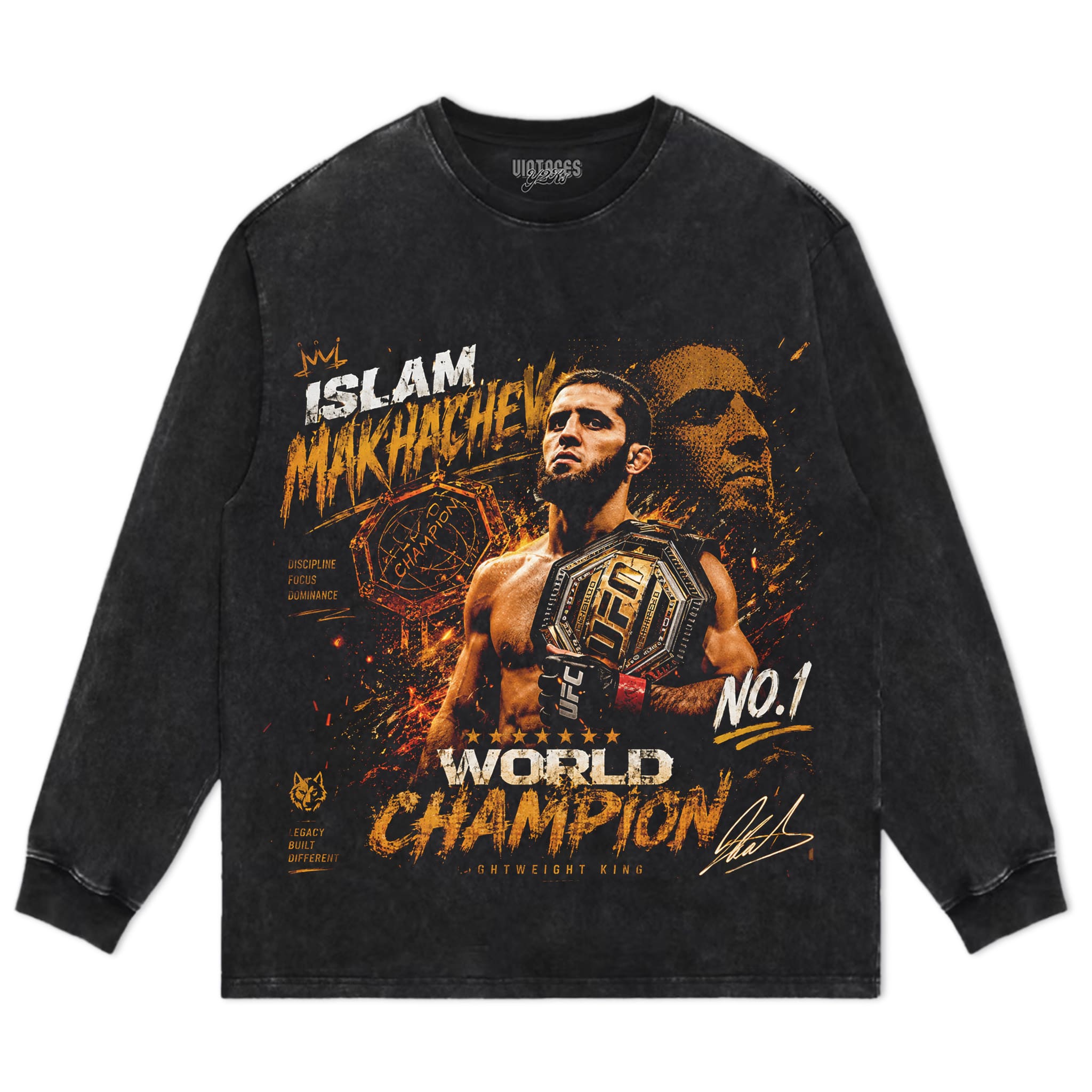 ISLAM MAKHACHEV P4P NO.1 V2 TANK TOP & TEE & LONG SLEEVE & LAYERED LS & HOODIE