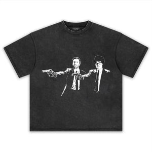 IT CROWD ROY AND MOSS PULP FICTION TANK TOP & TEE & LONG SLEEVE & LAYERED LS & HOODIE