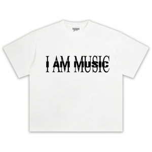 I AM MUSIC 2025 & PLAYBOI CARTI V5 TEE