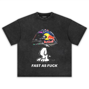 I'M FAST AS FUCK BOI & RED BULL RACING FUNNY TEE & LS & HOODIE