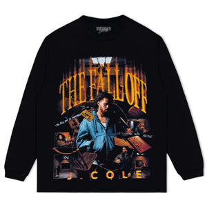 J. COLE - THE FALL OFF NEW TEE & LS & HOODIE
