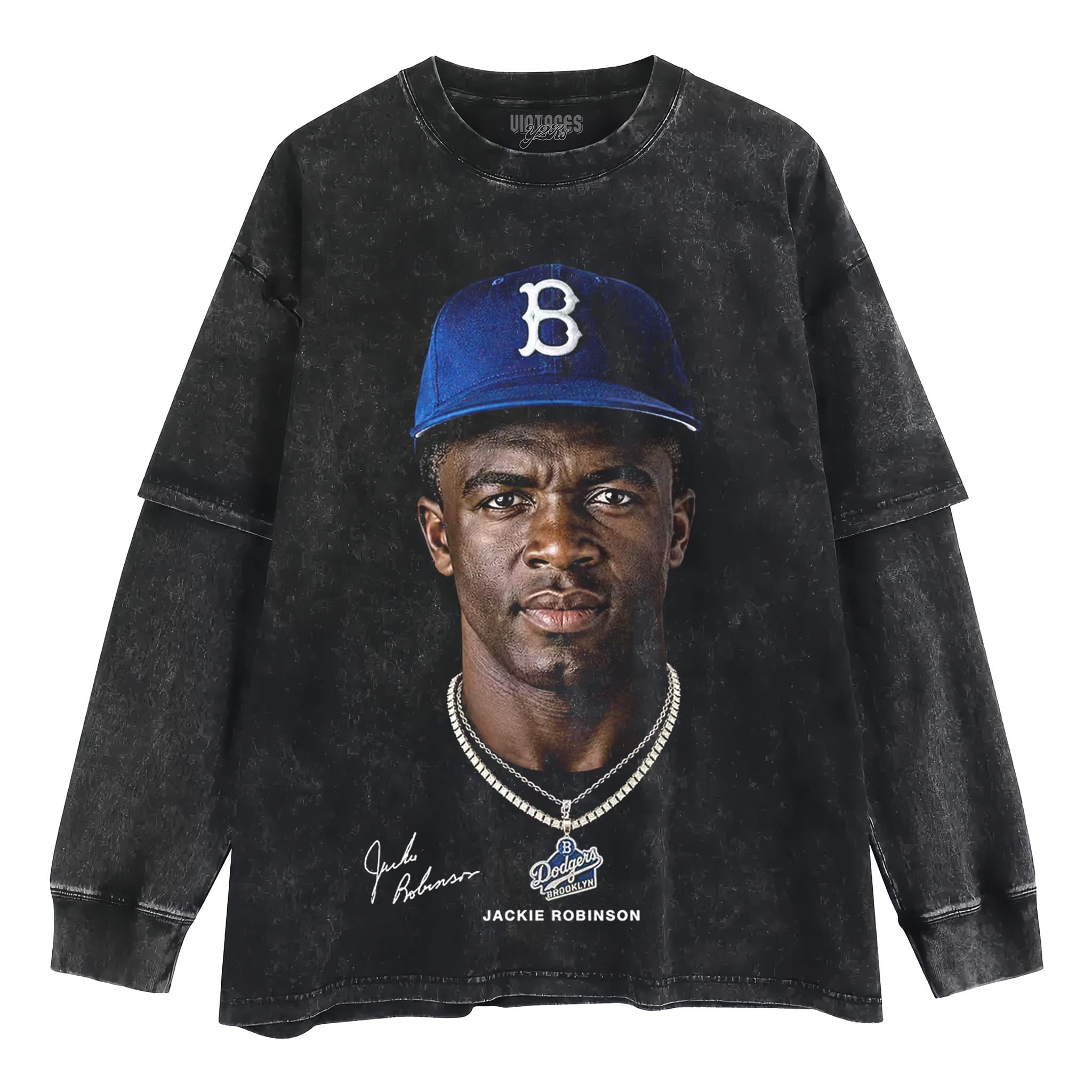 JACKIE ROBINSON TANK TOP & TEE & LONG SLEEVE & LAYERED LS & HOODIE