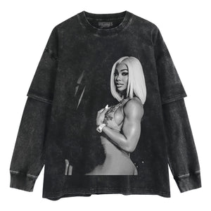 JADE CARGILL SEXY TANK TOP & TEE & LONG SLEEVE & LAYERED LS & HOODIE