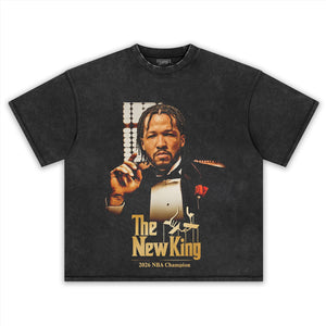 JALEN BRUNSON - GODFATHER FUNNY TANK TOP & TEE & LONG SLEEVE & LAYERED LS & HOODIE
