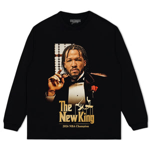 JALEN BRUNSON - GODFATHER FUNNY TANK TOP & TEE & LONG SLEEVE & LAYERED LS & HOODIE