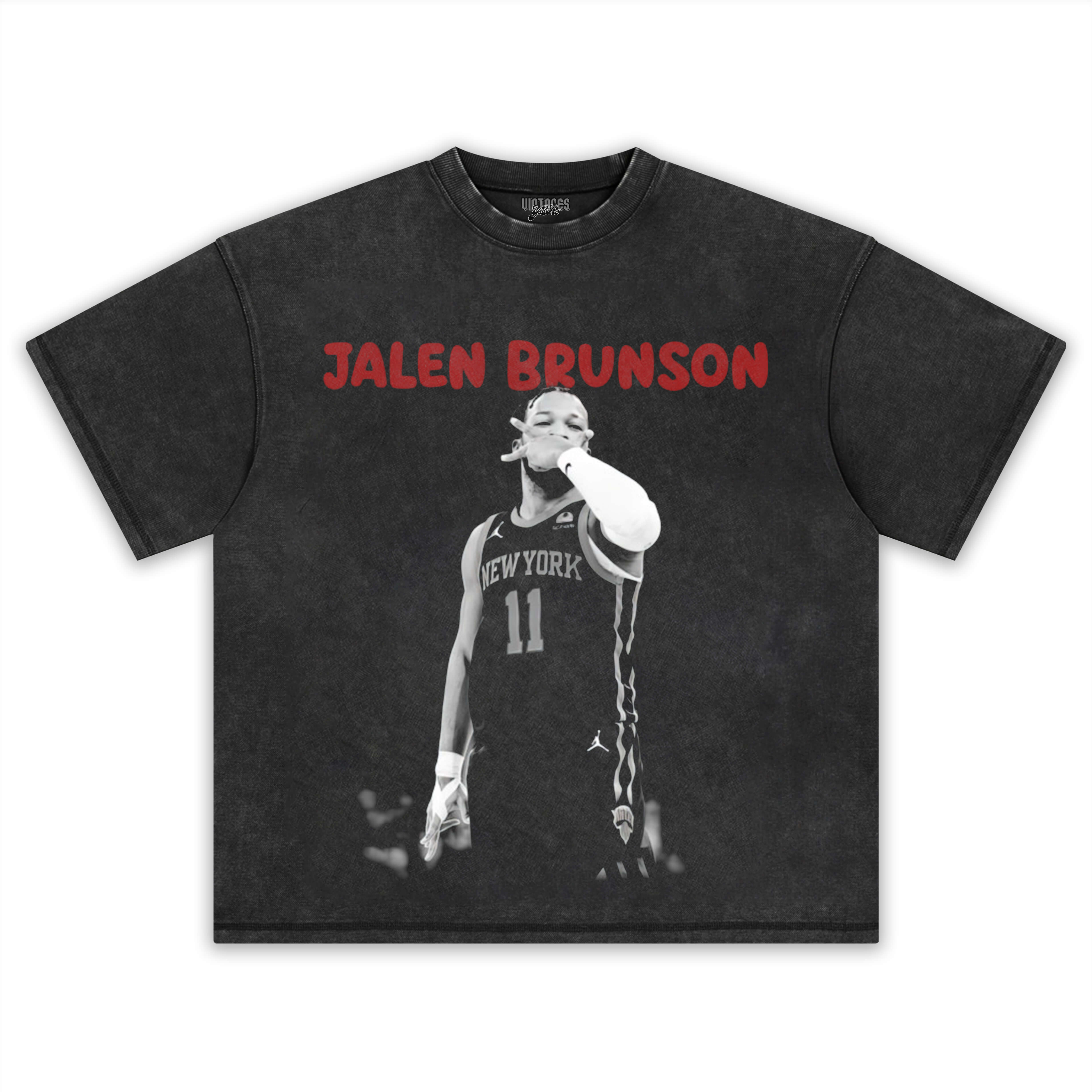 JALEN BRUNSON VINTAGE STYLE V3 TEE & LS & HOODIE