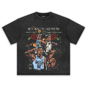 JA MORANT & DERRICK ROSE TEE & LS & HOODIE