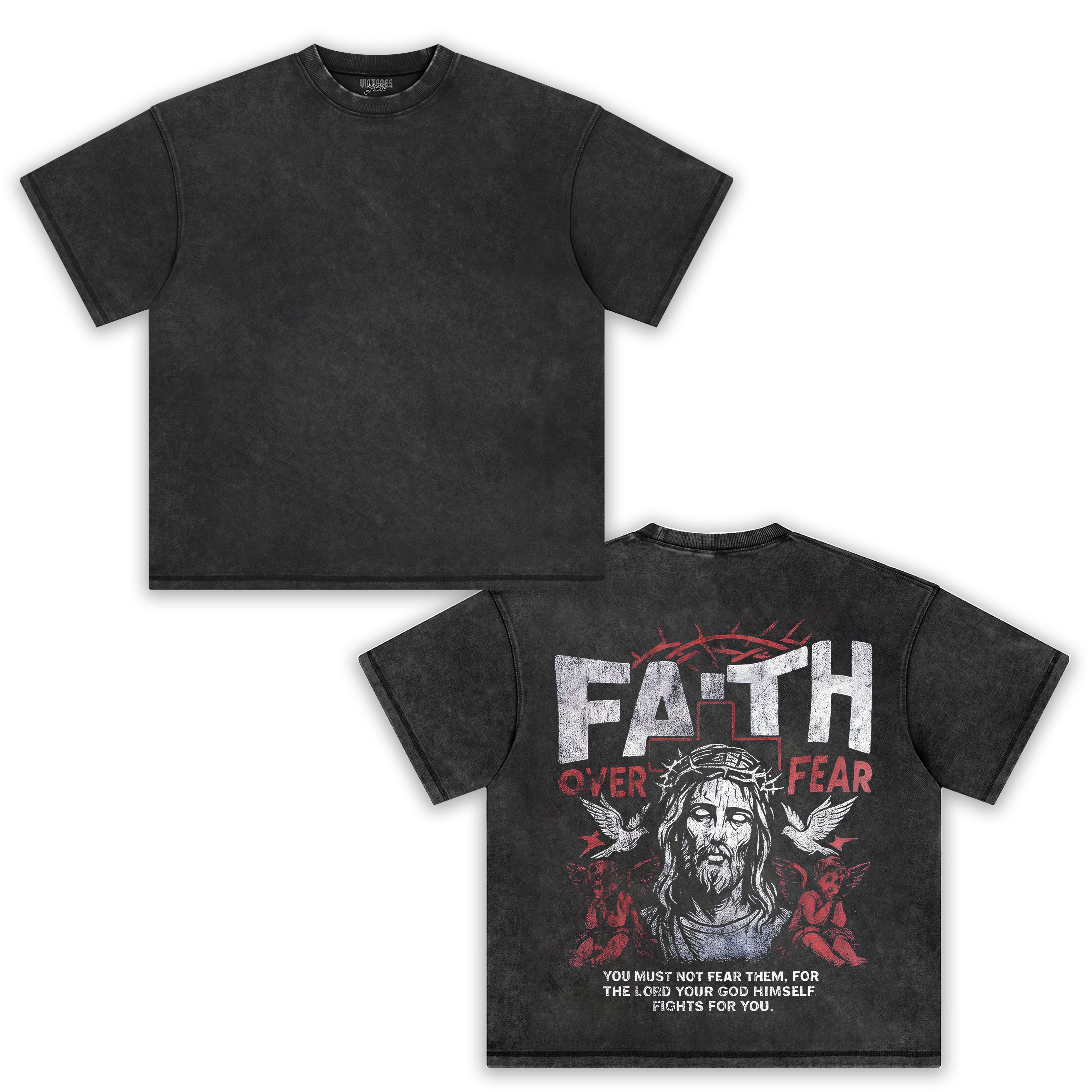 JESUS V3 TANK TOP & TEE & LONG SLEEVE & LAYERED LS & HOODIE