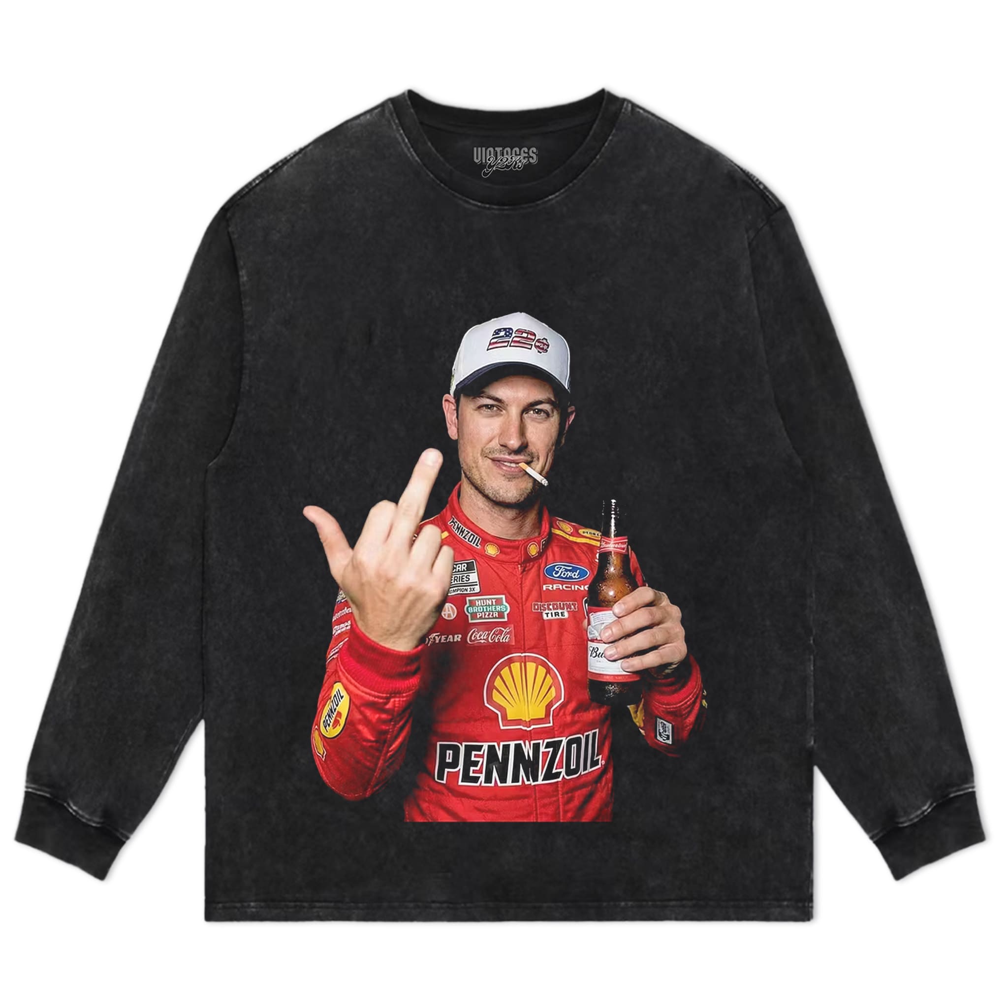 JOEY LOGANO TANK TOP & TEE & LONG SLEEVE & LAYERED LS & HOODIE