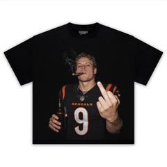 JOE BURROW - MIDDLE FINGER V2 TANK TOP & TEE & LONG SLEEVE & LAYERED LS & HOODIE