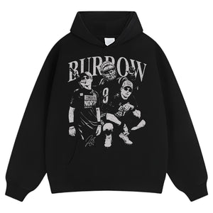JOE BURROW FUNNY FOOTBALL VINTAGE TANK TOP & TEE & LONG SLEEVE & LAYERED LS & HOODIE
