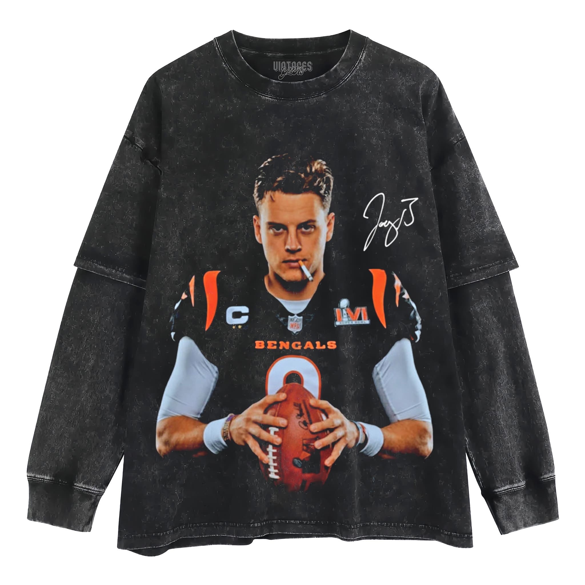 JOE BURROW TANK TOP & TEE & LONG SLEEVE & LAYERED LS & HOODIE