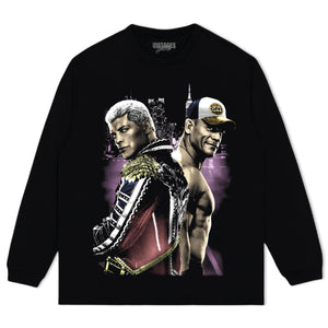 JOHN CENA & CODY RHODES VINTAGE V3 TEE & LS & HOODIE