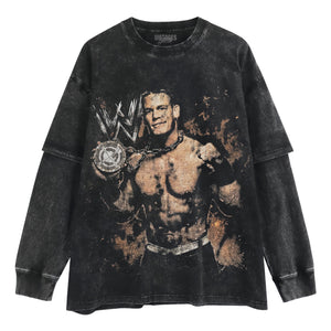 JOHN CENA - RUTHLESS AGGRESSION TANK TOP & TEE & LONG SLEEVE & LAYERED LS & HOODIE