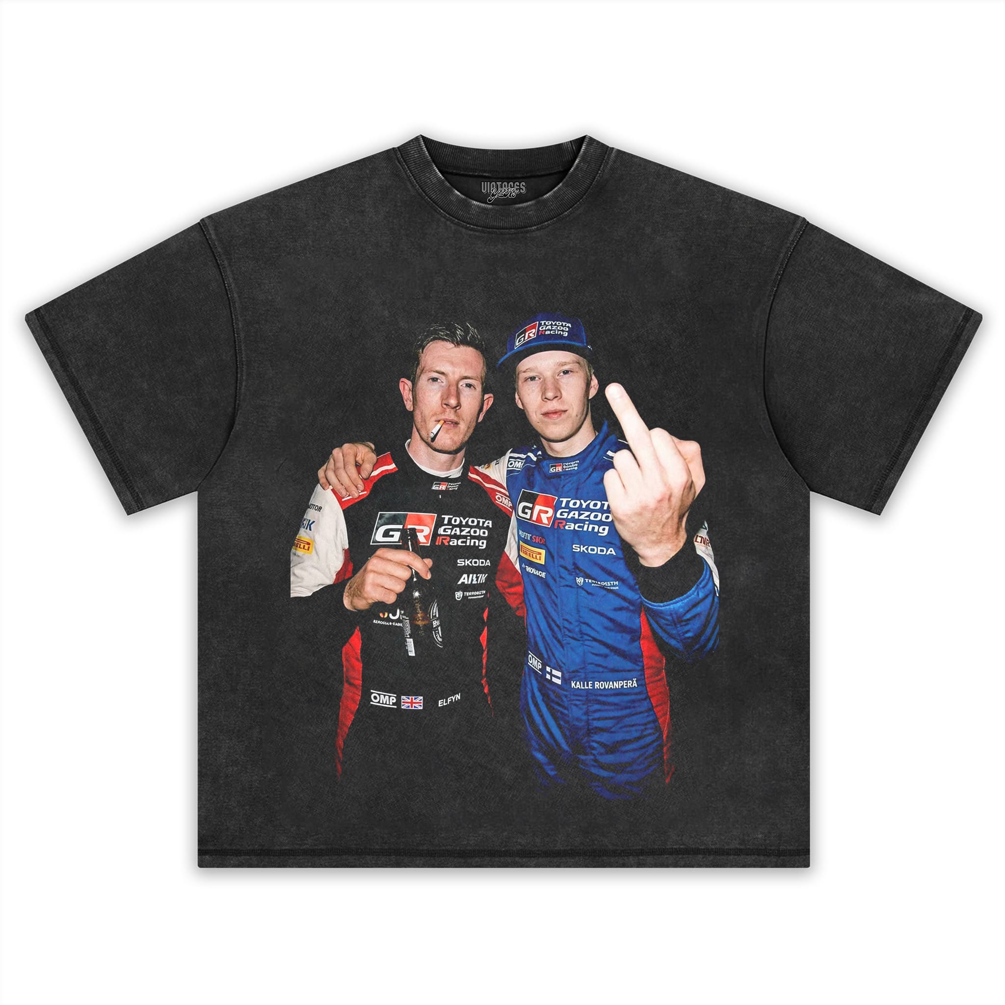 KALLE ROVANPERÄ & ELFYN EVANS 2026 SECTO RALLY FINLAND｜WRC V1 TANK TOP & TEE & LONG SLEEVE & LAYERED LS & HOODIE