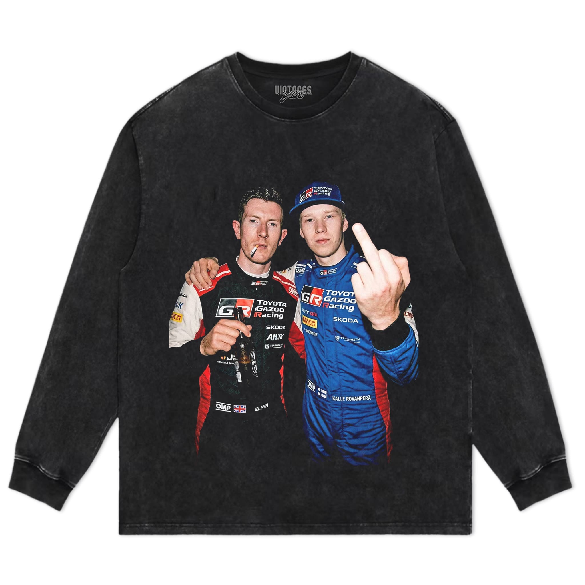 KALLE ROVANPERÄ & ELFYN EVANS 2026 SECTO RALLY FINLAND｜WRC V1 TANK TOP & TEE & LONG SLEEVE & LAYERED LS & HOODIE