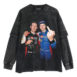 KALLE ROVANPERÄ & ELFYN EVANS 2026 SECTO RALLY FINLAND｜WRC V1 TANK TOP & TEE & LONG SLEEVE & LAYERED LS & HOODIE