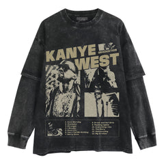 KANYE WEST - GRADUATION LAYERED LONG SLEEVE