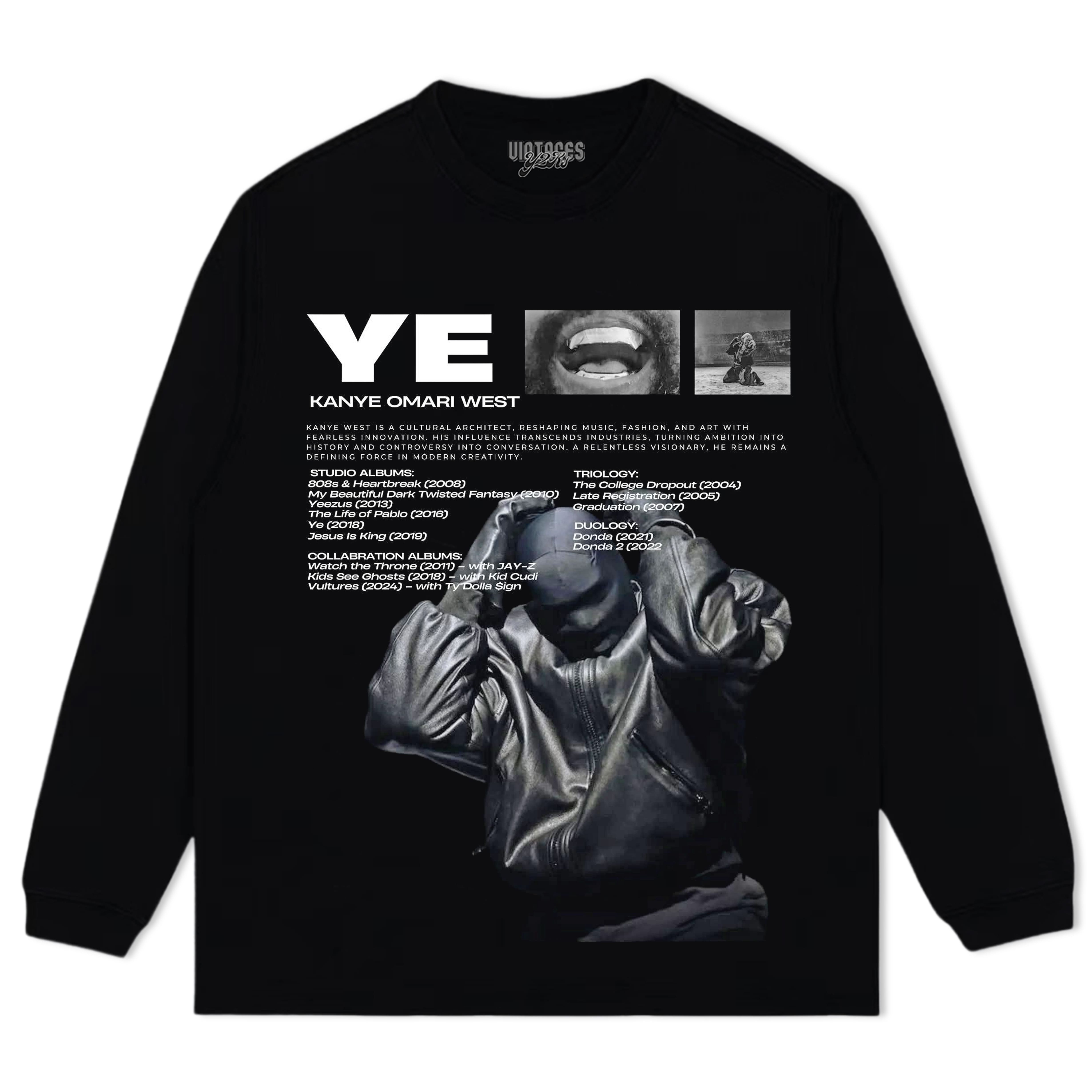 KANYE WEST V4 TEE & LS & HOODIE