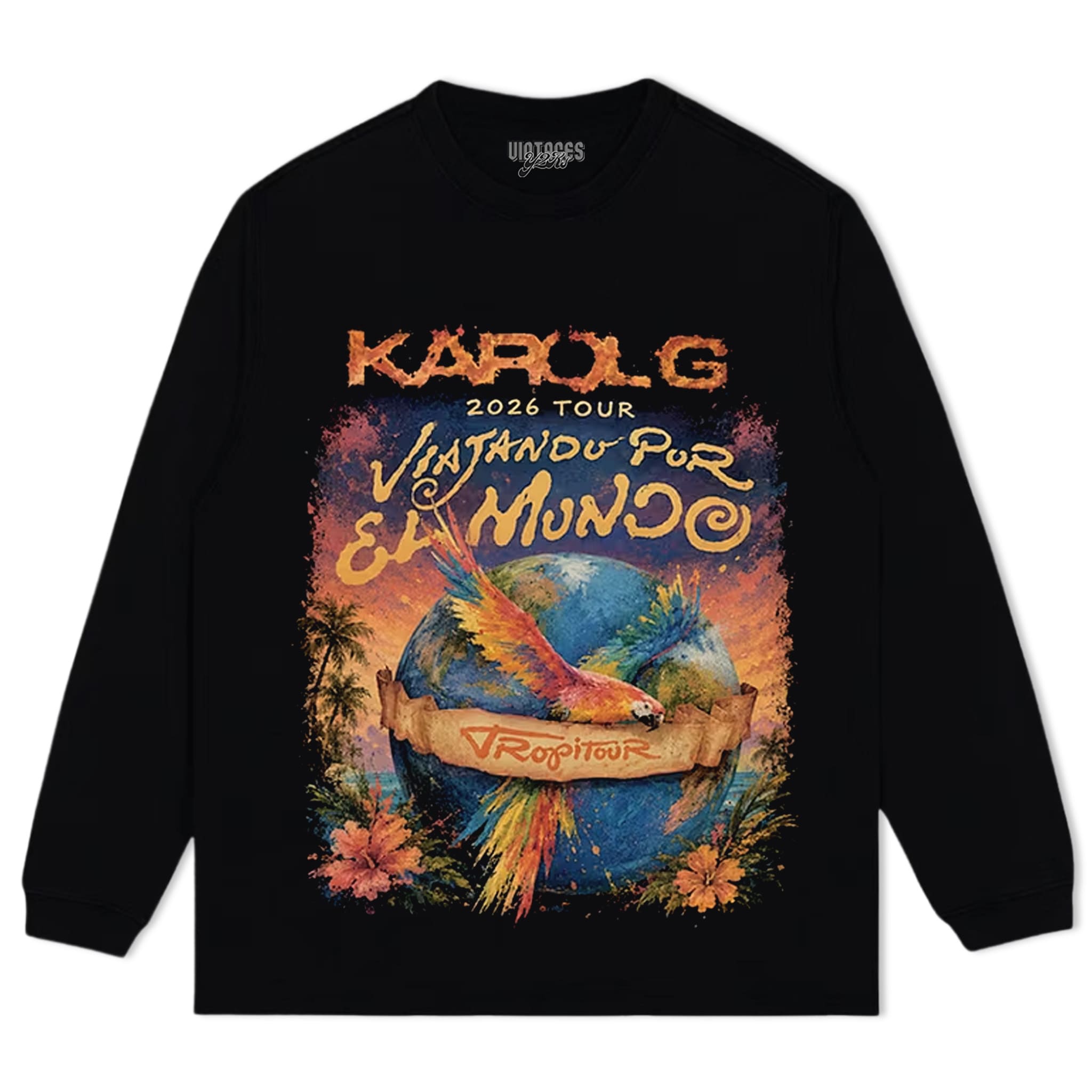 KAROL G 2026 TOUR TANK TOP & TEE & LONG SLEEVE & LAYERED LS & HOODIE