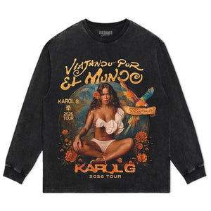 KAROL G 2026 TOUR V3 TANK TOP & TEE & LONG SLEEVE & LAYERED LS & HOODIE
