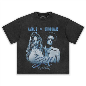 KAROL G & BRUNO MARS STILL TANK TOP & TEE & LONG SLEEVE & LAYERED LS & HOODIE