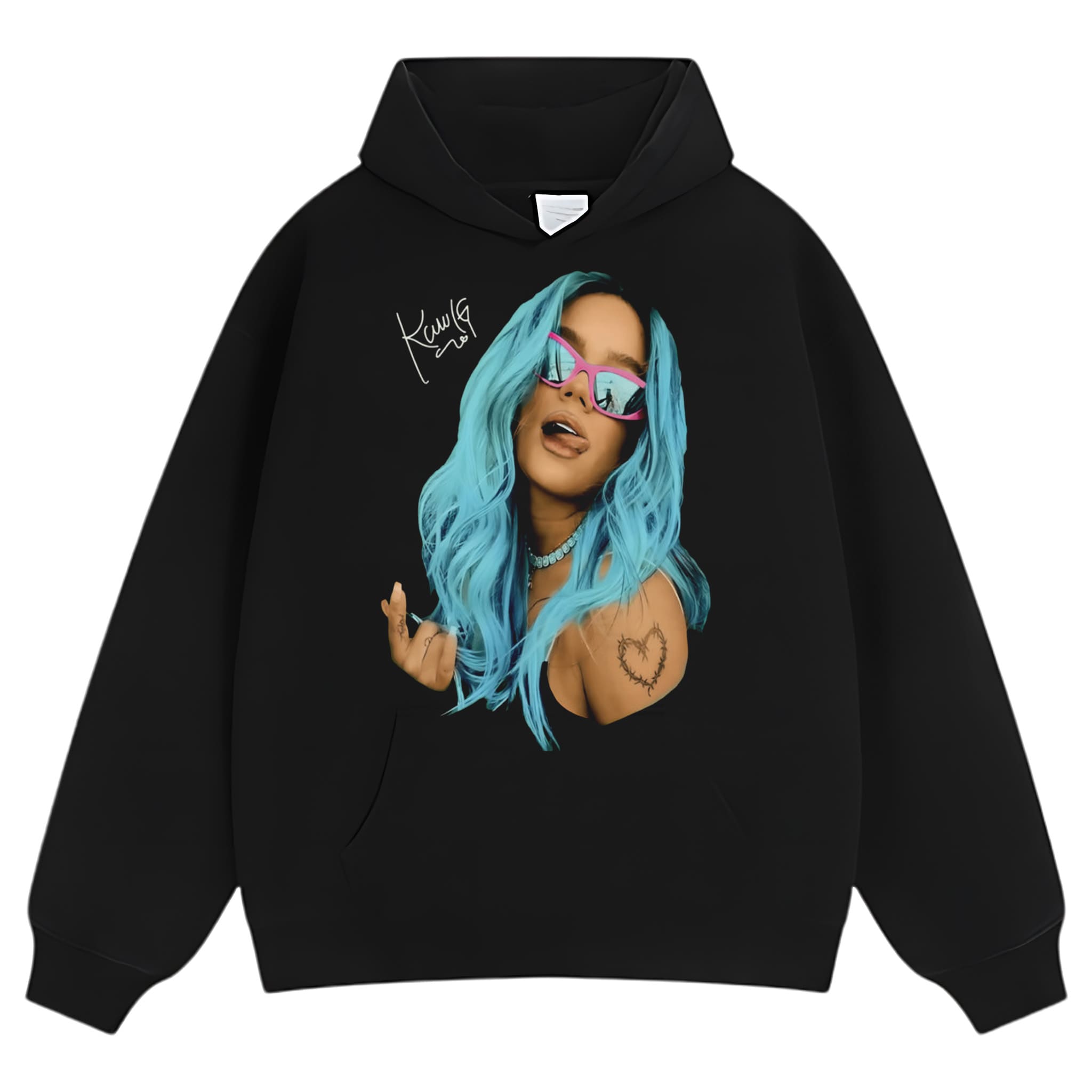 KAROL G LATIN MUSIC VINTAGE TANK TOP & TEE & LONG SLEEVE & LAYERED LS & HOODIE