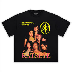 KATSEYE BEAUTIFUL CHAOS TEE & LS & HOODIE