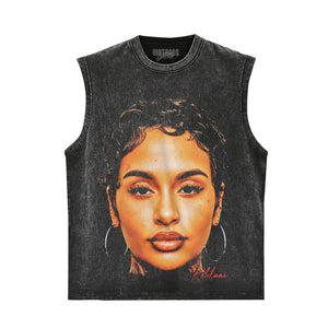KEHLANI BIG FACE TANK TOP & TEE & LONG SLEEVE & LAYERED LS & HOODIE