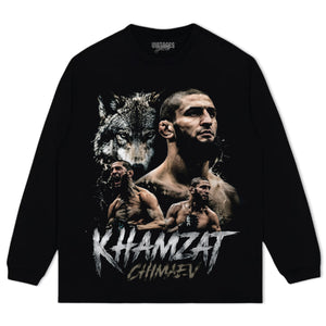 KHAMZAT BORZ CHIMAEV THE RELENTLESS PREDATOR  TANK TOP & TEE & LONG SLEEVE & LAYERED LS & HOODIE