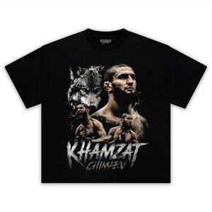 KHAMZAT BORZ CHIMAEV THE RELENTLESS PREDATOR  TANK TOP & TEE & LONG SLEEVE & LAYERED LS & HOODIE