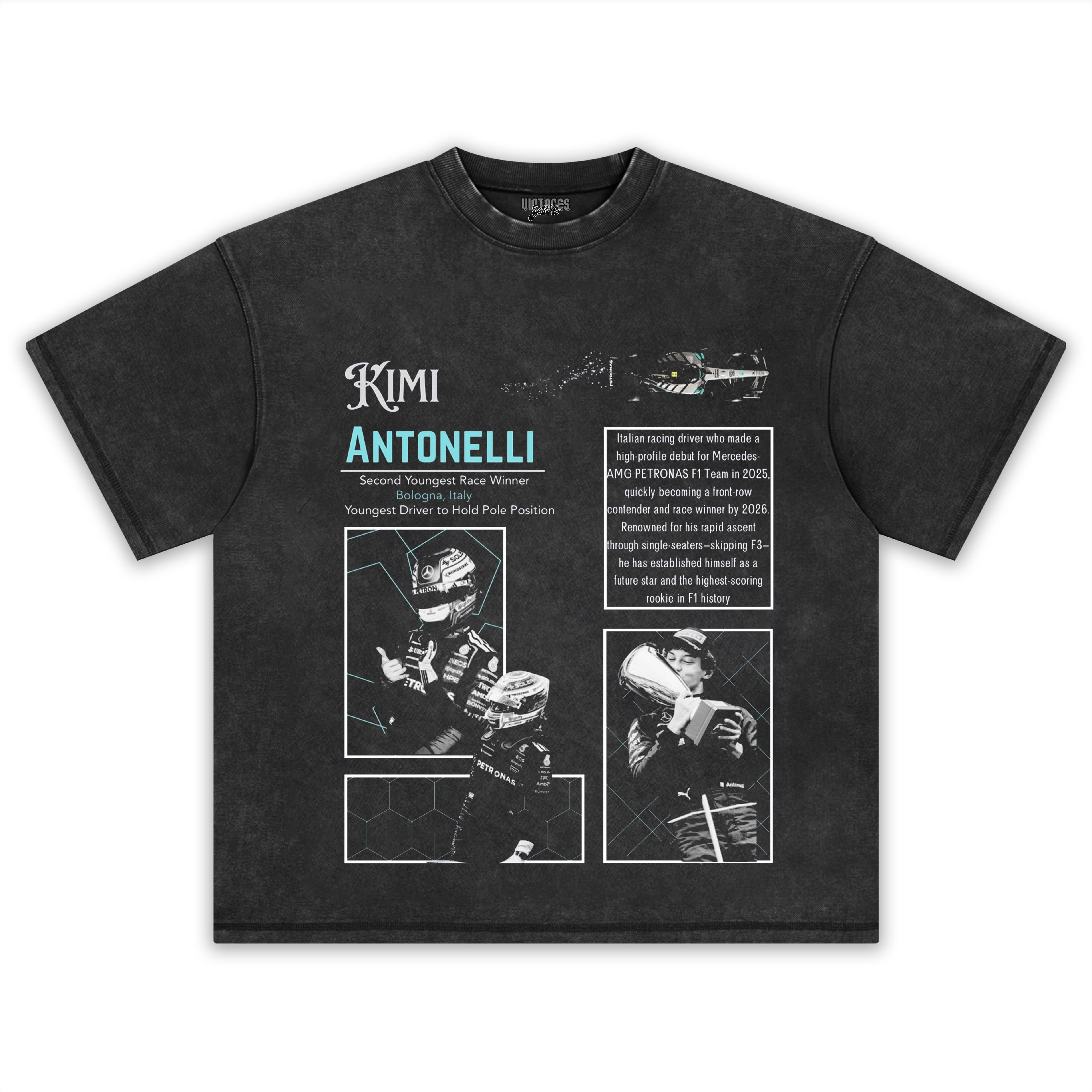 KIMI ANTONELLI 2026 V4 VINTAGE TANK TOP & TEE & LONG SLEEVE & LAYERED LS & HOODIE