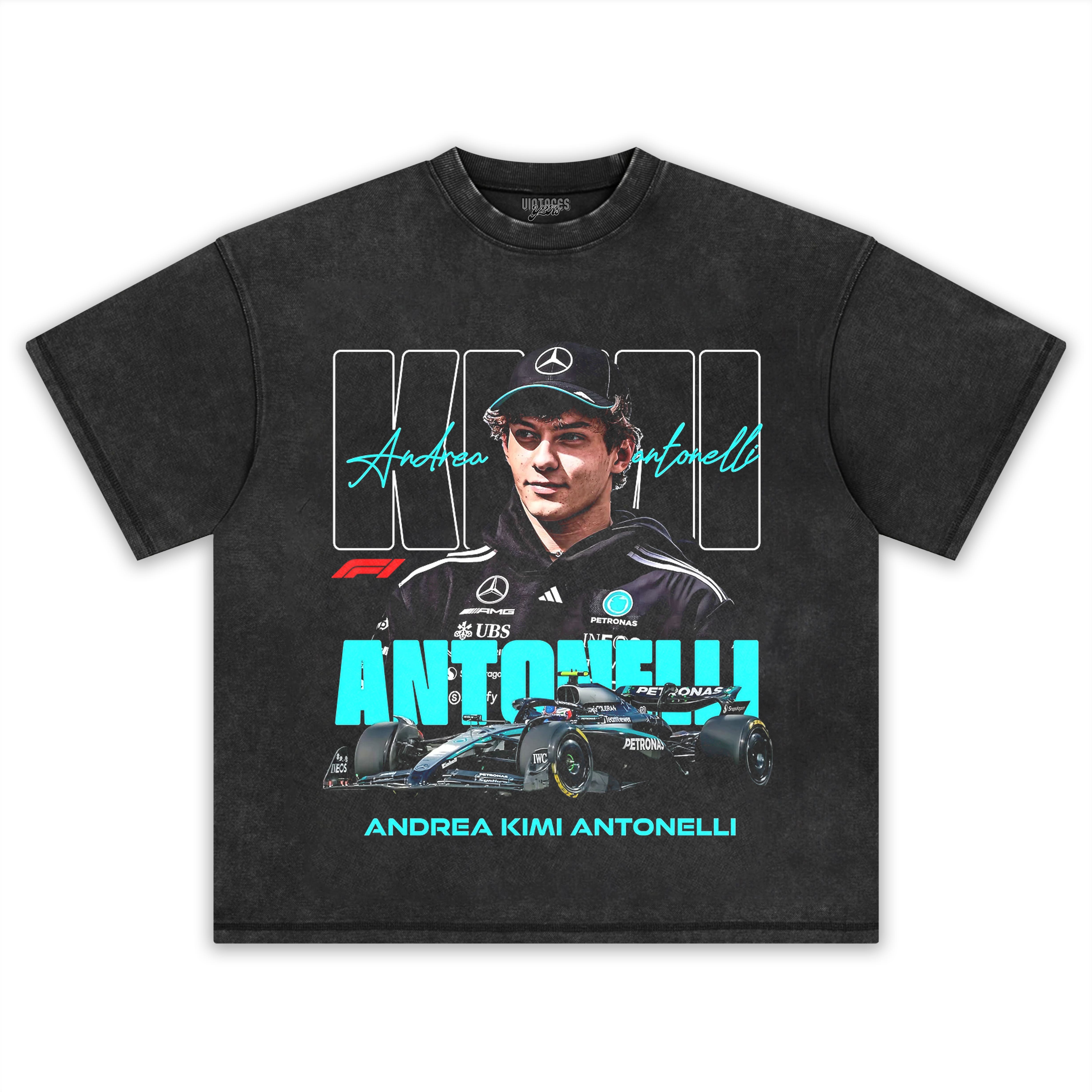 KIMI ANTONELLI 2026 V6 VINTAGE TANK TOP & TEE & LONG SLEEVE & LAYERED LS & HOODIE