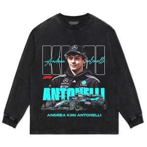 KIMI ANTONELLI 2026 V6 VINTAGE TANK TOP & TEE & LONG SLEEVE & LAYERED LS & HOODIE