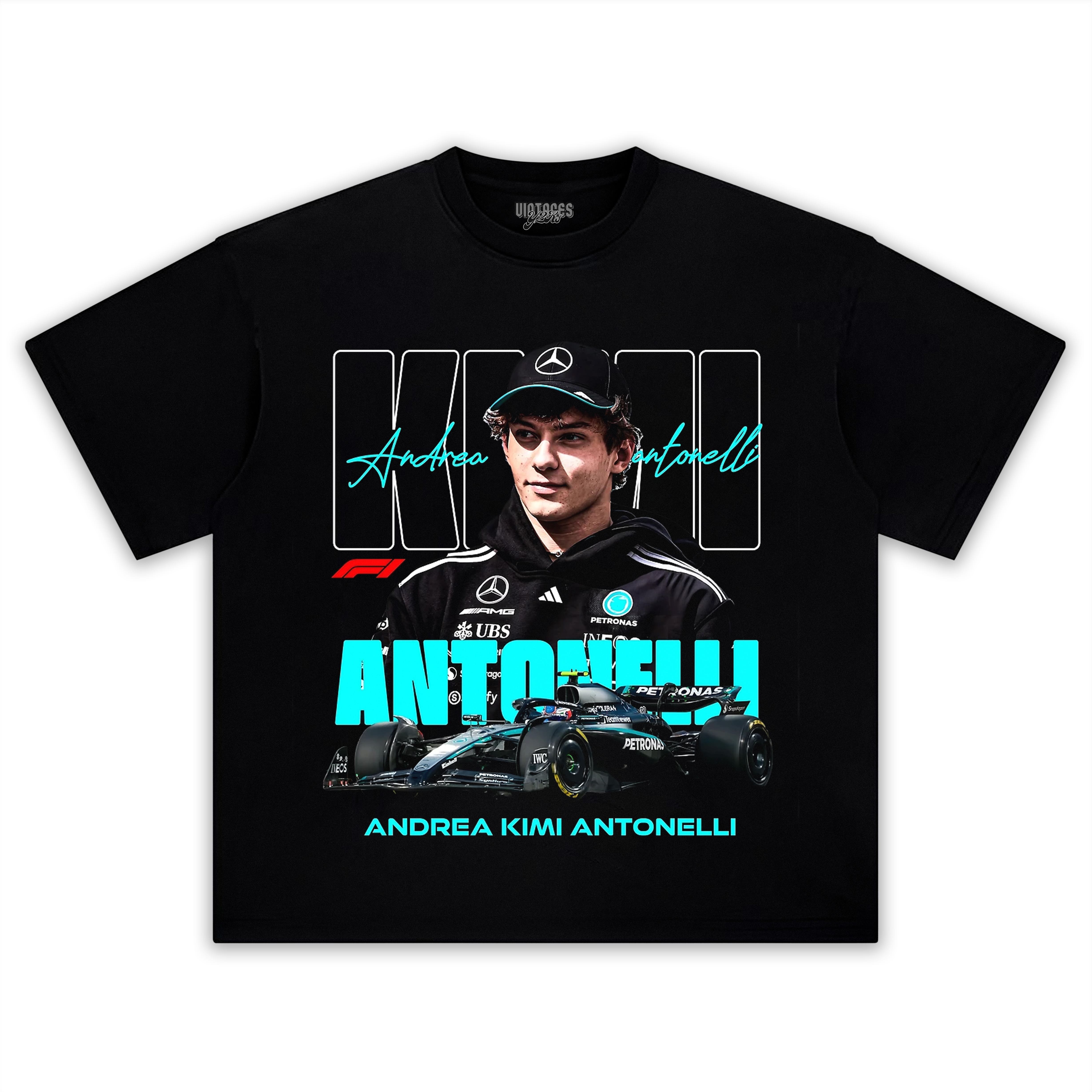 KIMI ANTONELLI 2026 V6 VINTAGE TANK TOP & TEE & LONG SLEEVE & LAYERED LS & HOODIE