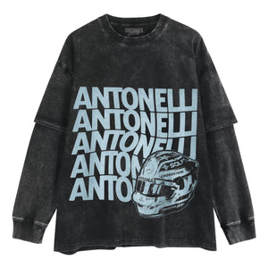 KIMI ANTONELLI F1 RACING TANK TOP & TEE & LONG SLEEVE & LAYERED LS & HOODIE