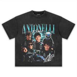 KIMI ANTONELLI VINTAGE V2 TANK TOP & TEE & LONG SLEEVE & LAYERED LS & HOODIE