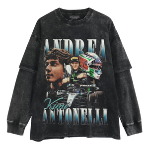 KIMI ANTONELLI VINTAGE V5 TANK TOP & TEE & LONG SLEEVE & LAYERED LS & HOODIE