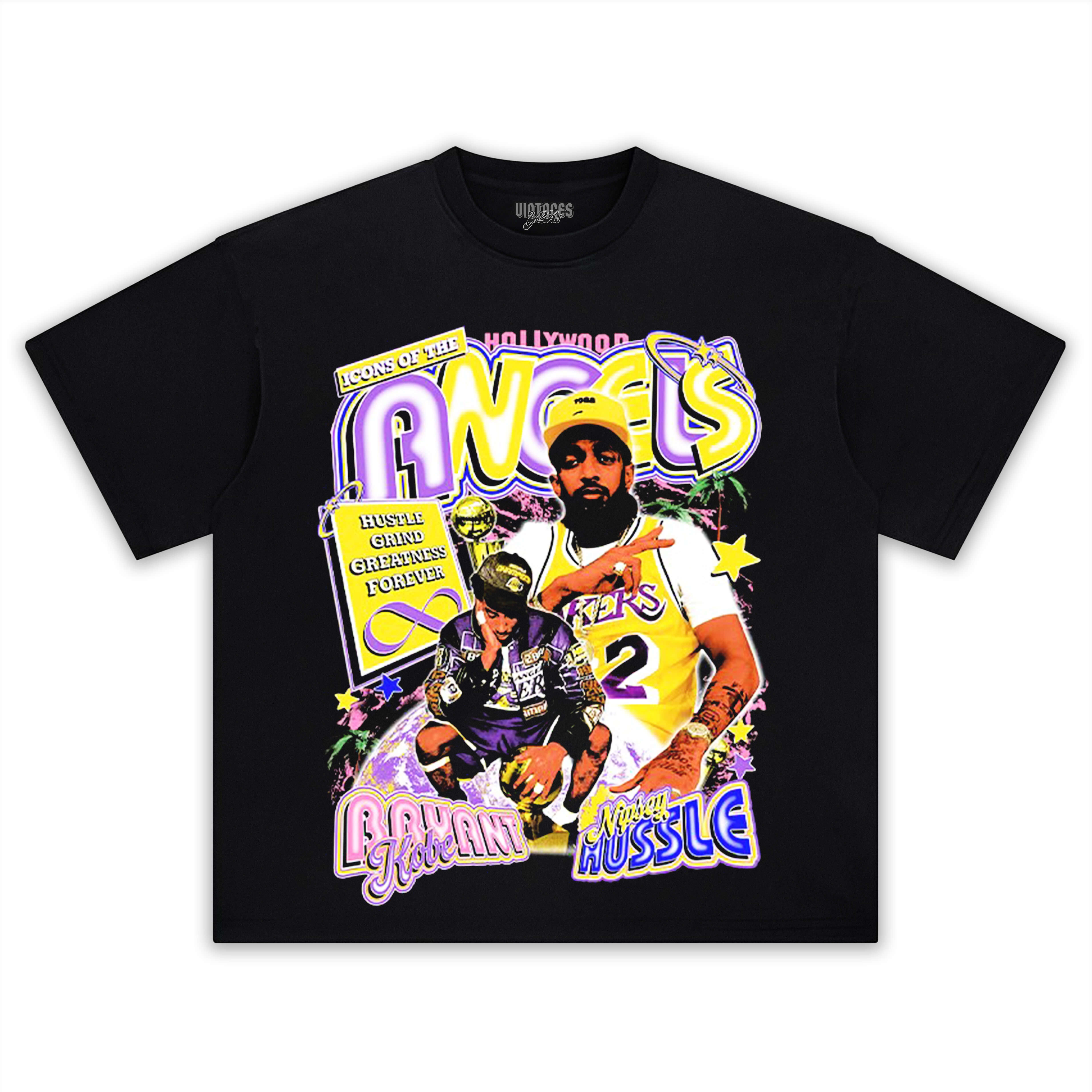 KOBE BRYANT & NIPSEY HUSSLE TEE & LS & HOODIE