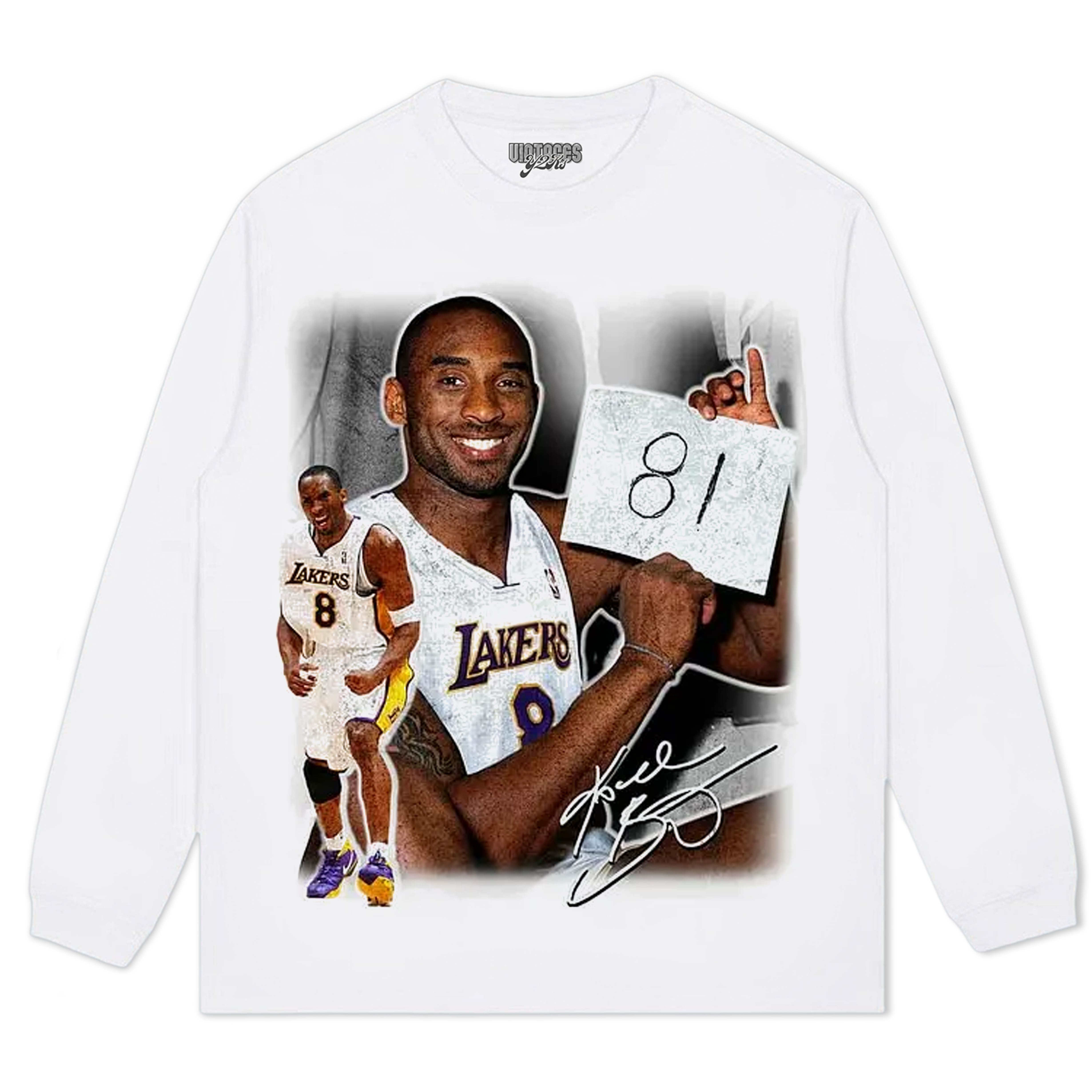KOBE BRYANT 81 V2 TEE  & LS & HOODIE