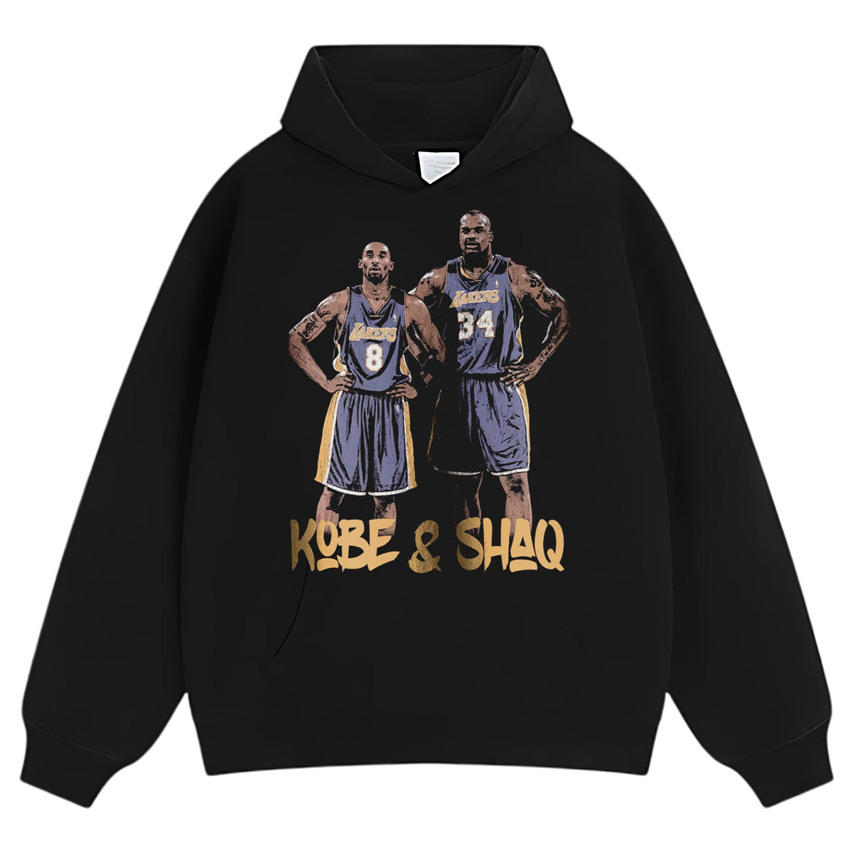 KOBE & SHAQ TANK TOP & TEE & LONG SLEEVE & LAYERED LS & HOODIE