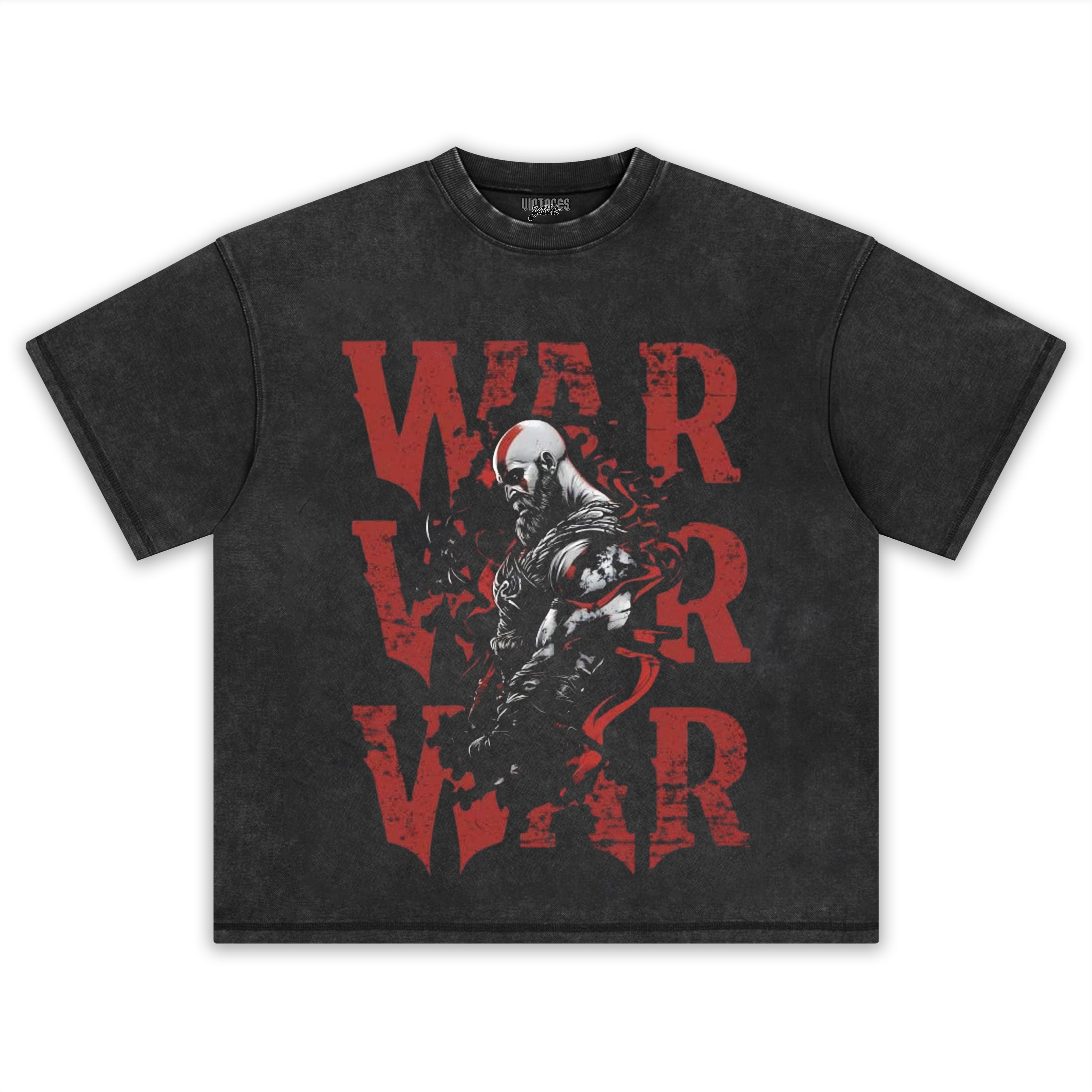 KRATOS GOD OF WAR V2 TANK TOP & TEE & LONG SLEEVE & LAYERED LS & HOODIE