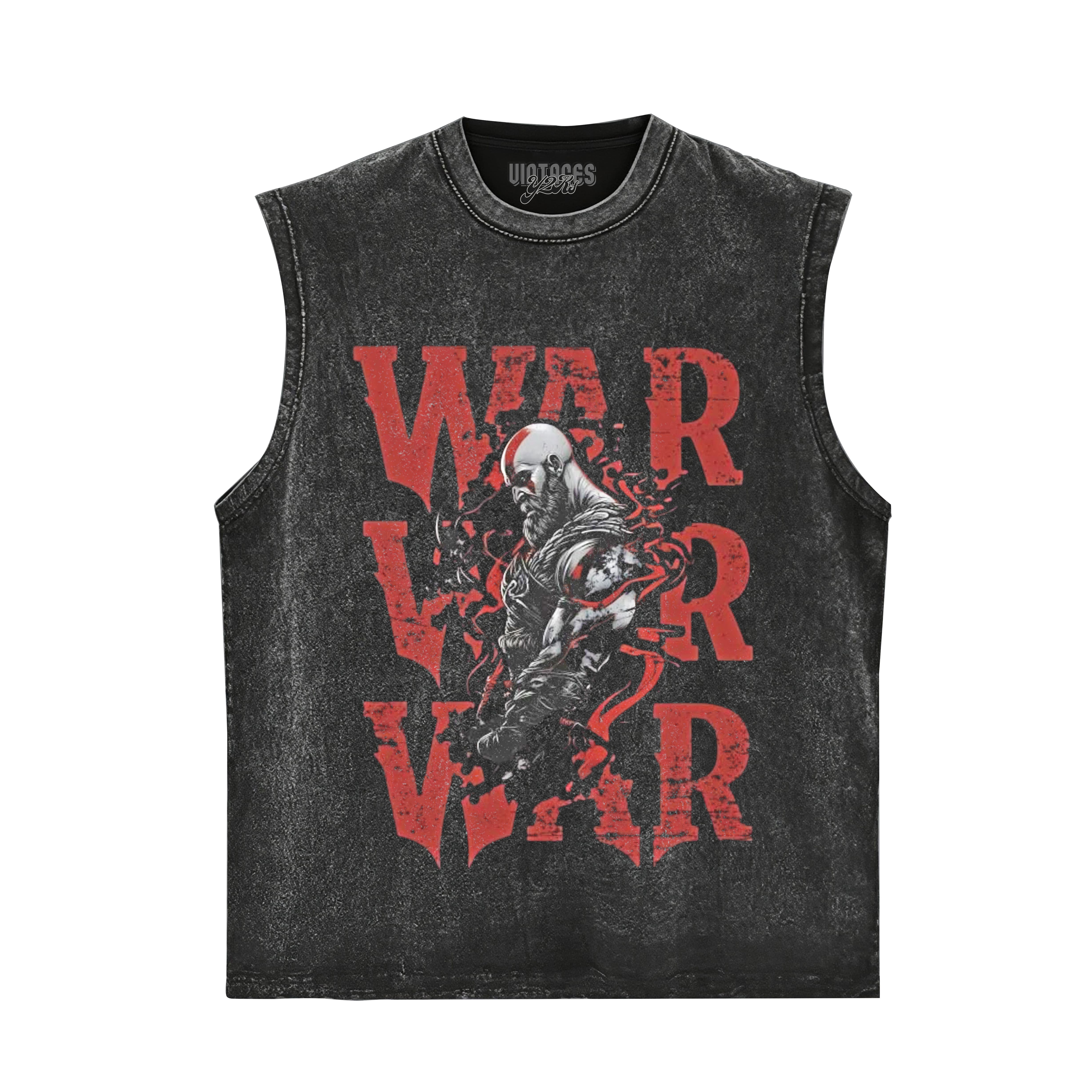 KRATOS GOD OF WAR V2 TANK TOP & TEE & LONG SLEEVE & LAYERED LS & HOODIE