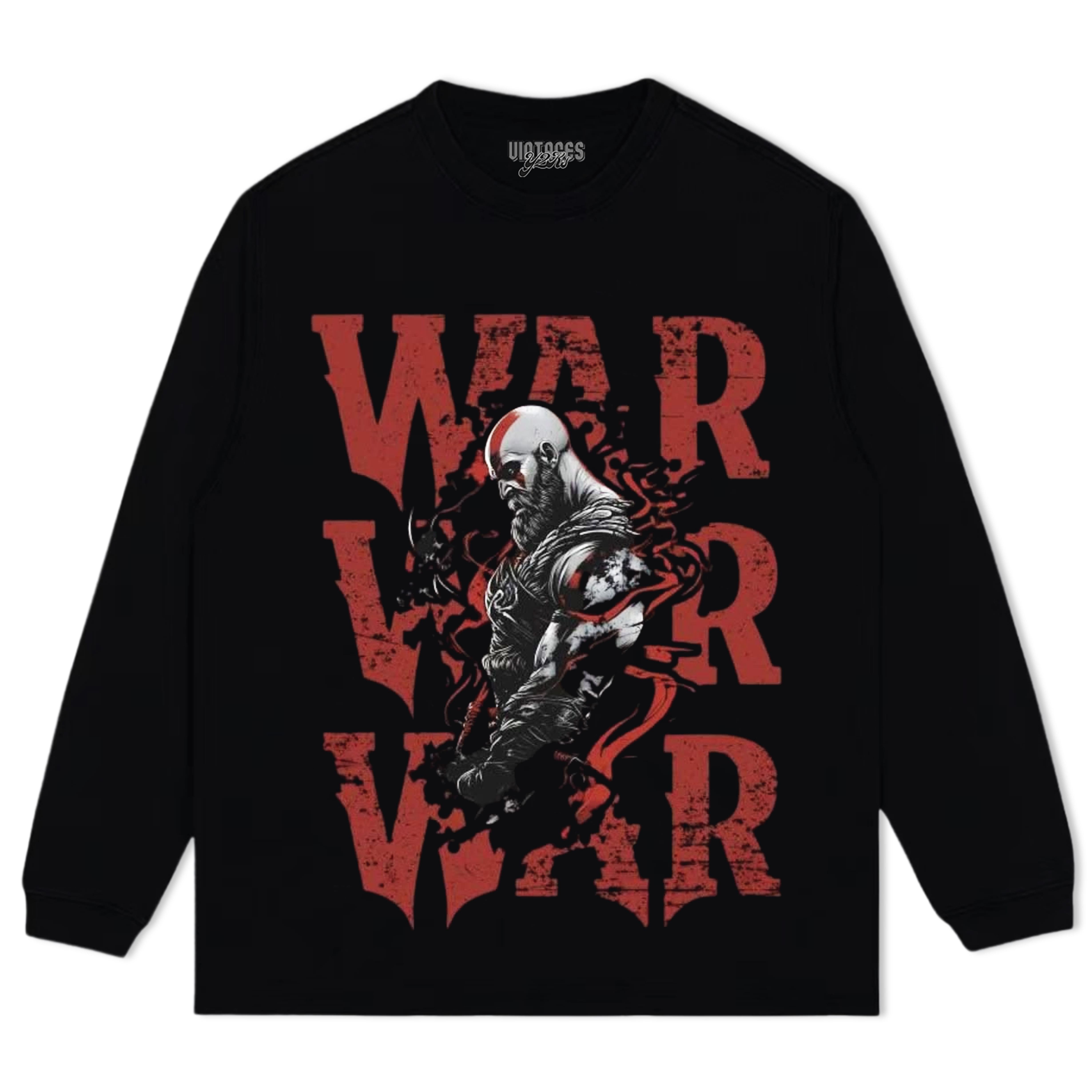 KRATOS GOD OF WAR V2 TANK TOP & TEE & LONG SLEEVE & LAYERED LS & HOODIE