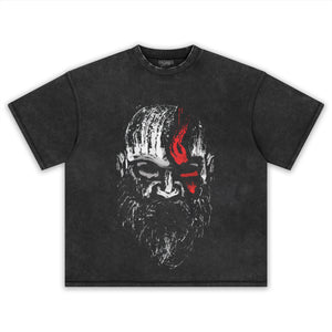 KRATOS GOD OF WAR V3 TANK TOP & TEE & LONG SLEEVE & LAYERED LS & HOODIE