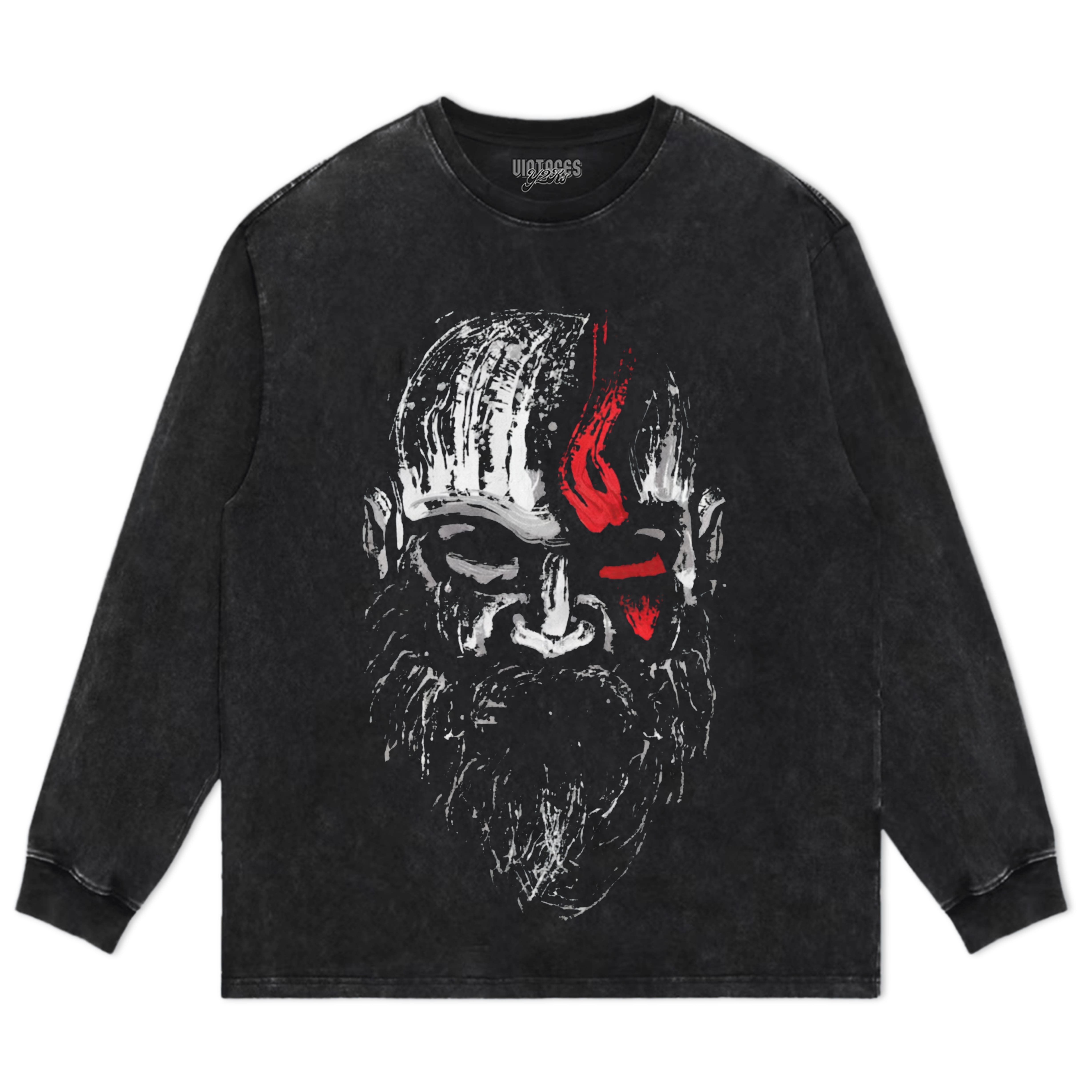 KRATOS GOD OF WAR V3 TANK TOP & TEE & LONG SLEEVE & LAYERED LS & HOODIE