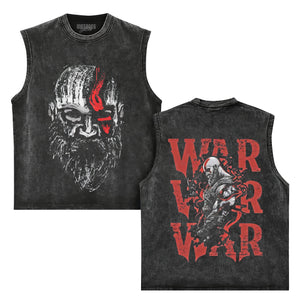 KRATOS GOD OF WAR V4 TANK TOP & TEE