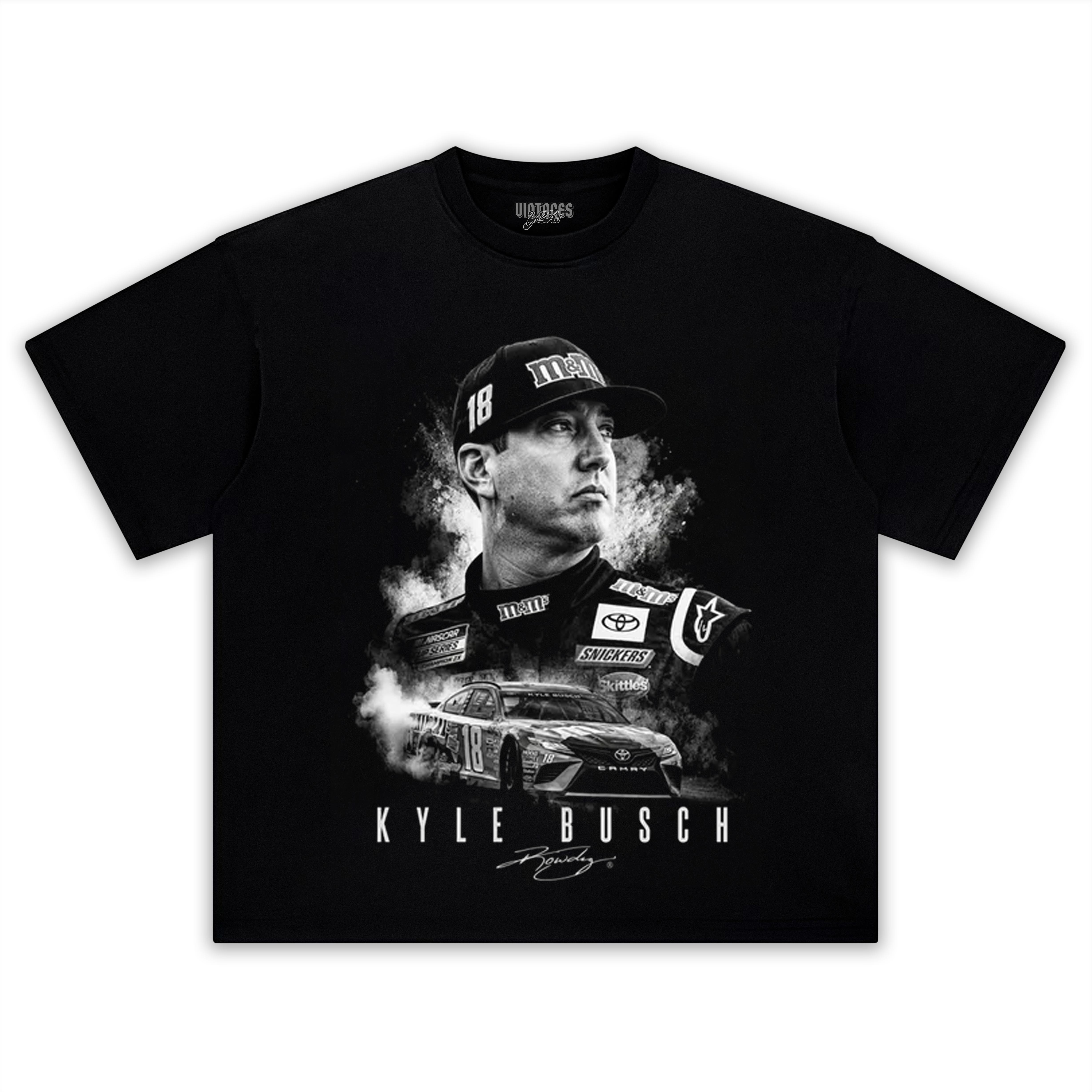 KYLE BUSCH - FOREVER ROWDY TANK TOP & TEE & LONG SLEEVE & LAYERED LS & HOODIE